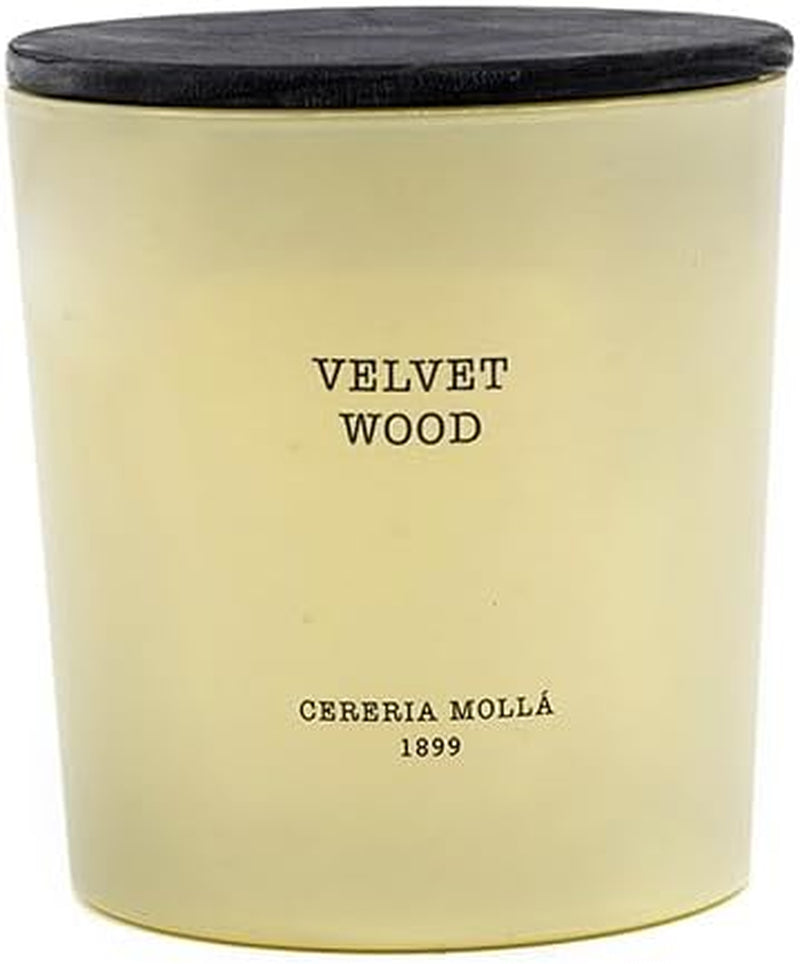 Cereria Molla Velvet Wood XL Scented Candle in Glass image 0