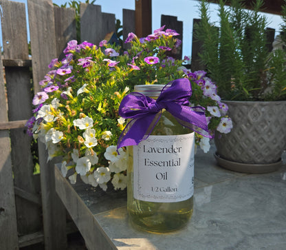 Lavender Essential Oil – 1/2 Gallon, Locally Sourced in WA
