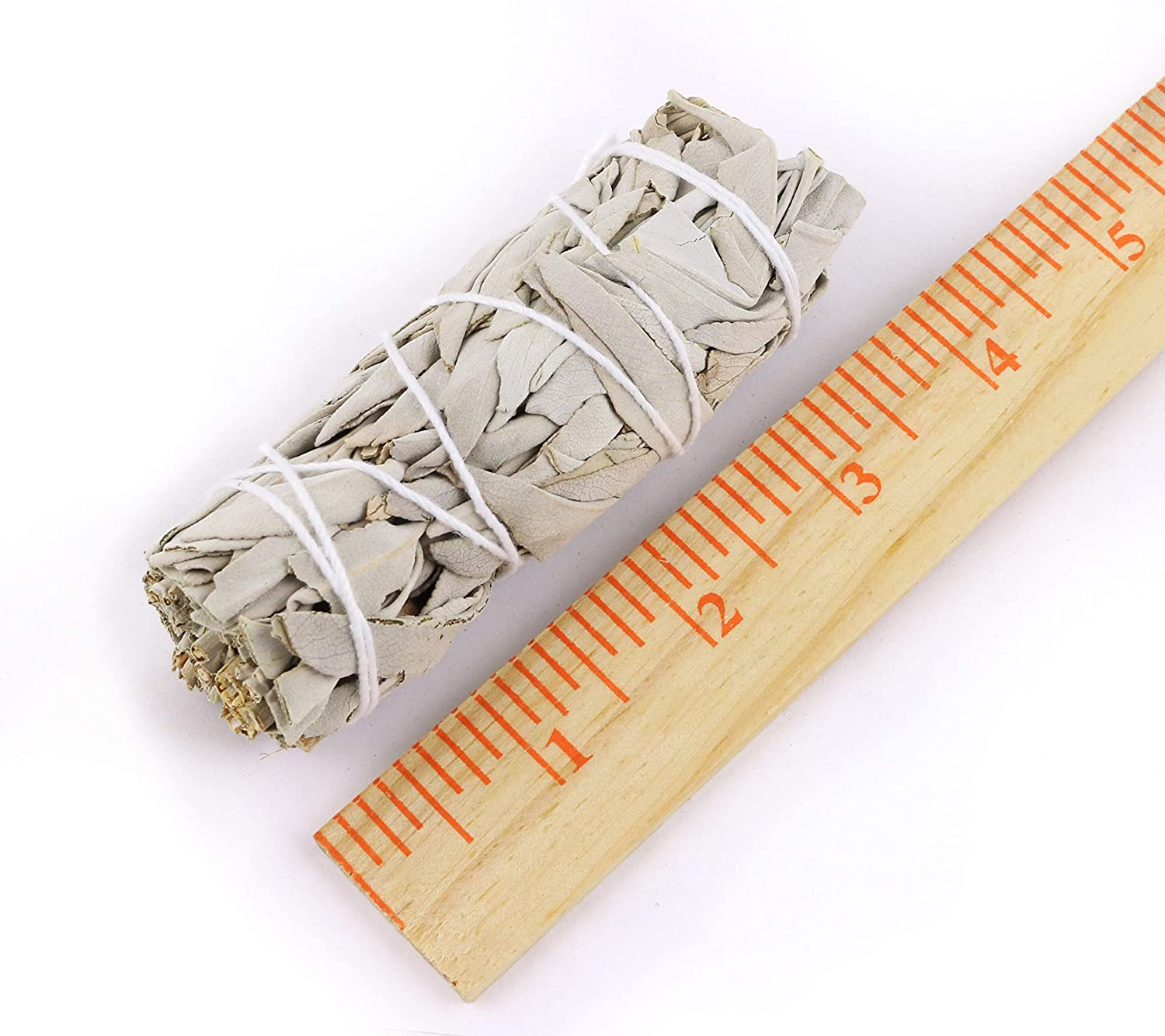 4 Inch 6 Pack Organic White Sage Smudge Smudging Sticks | Bulk Quantities for Ho image 4