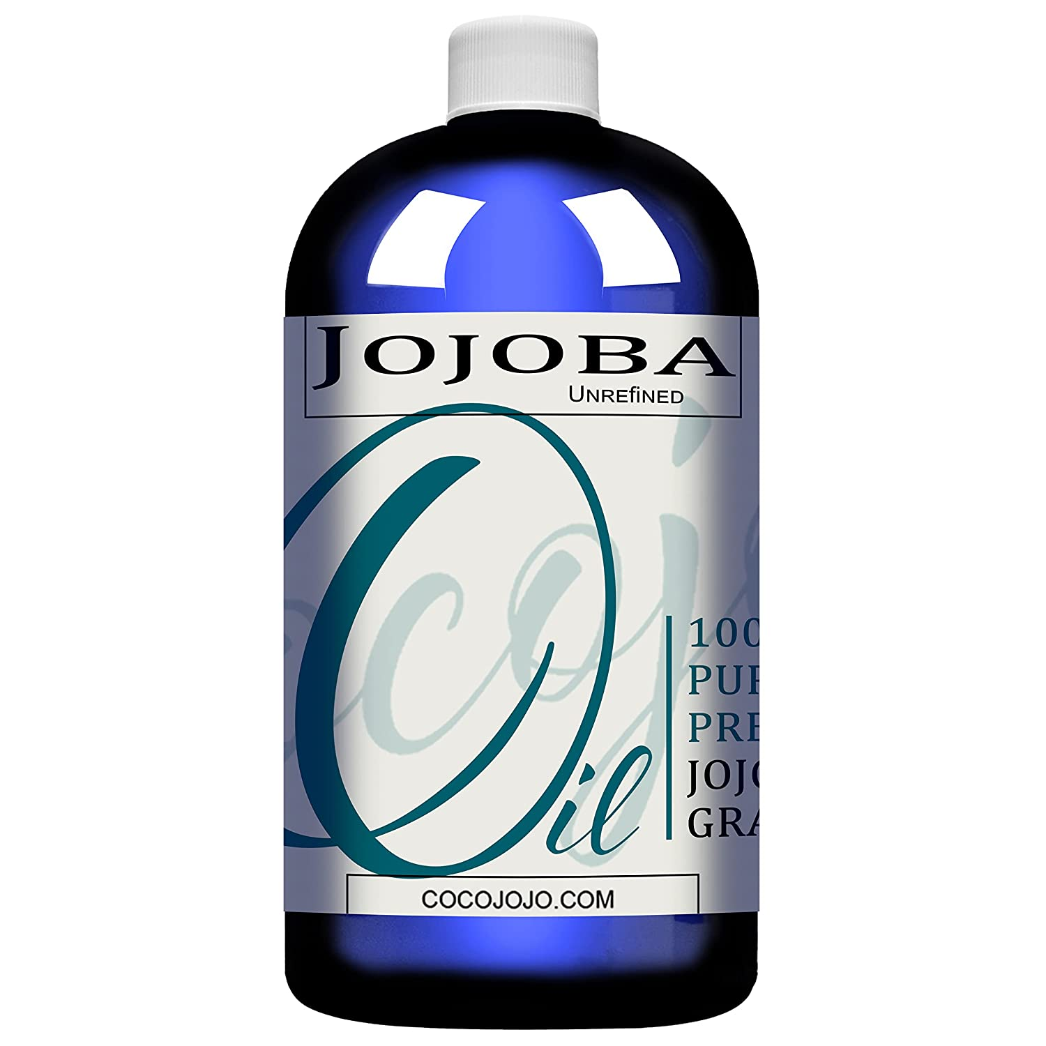 JOJOBA OIL Cold Pressed Unrefined 100% Pure Natural 32 Oz Jojoba Oil Carrier for image 2
