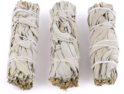 4 Inch 6 Pack Organic White Sage Smudge Smudging Sticks | Bulk Quantities for Ho image 5