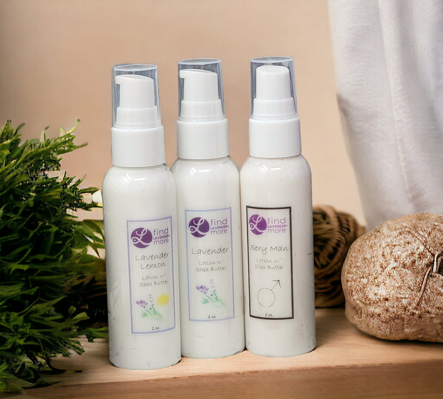 Lotions with Shea Butter