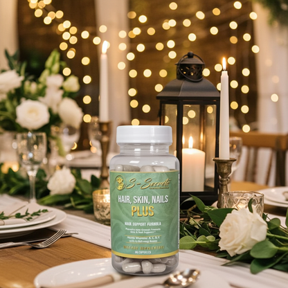 Biotin for Hair Skin Nails - Extra Strength 5000mcg Supplement with Vitamins A, C, D, E & Zinc