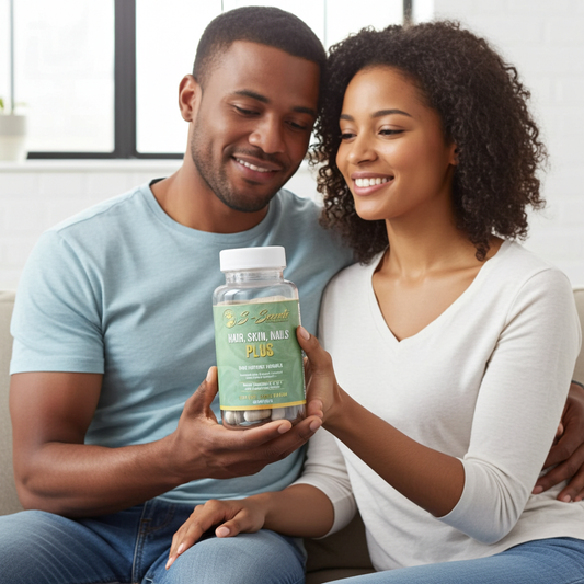 Biotin for Hair Skin Nails - Extra Strength 5000mcg Supplement with Vitamins A, C, D, E & Zinc