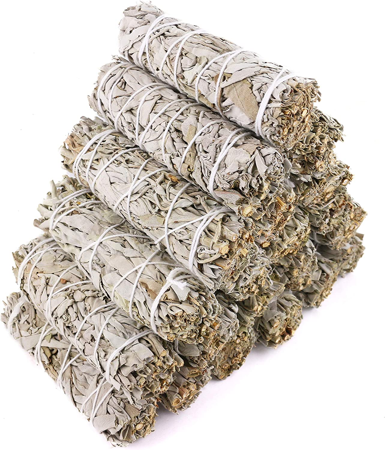 4 Inch 6 Pack Organic White Sage Smudge Smudging Sticks | Bulk Quantities for Ho image 3