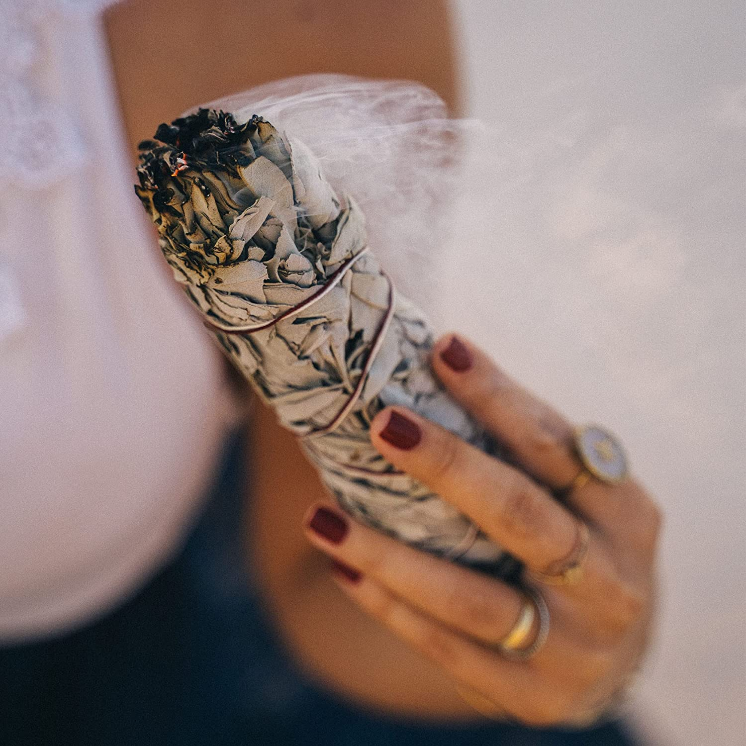4 Inch 6 Pack Organic White Sage Smudge Smudging Sticks | Bulk Quantities for Ho image 7