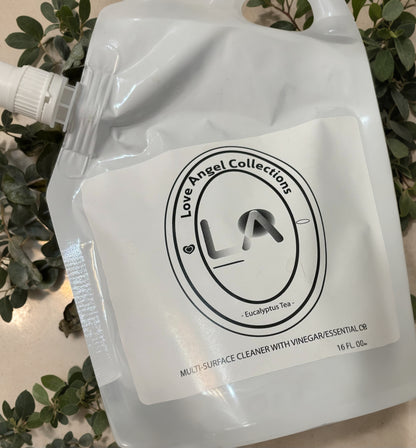 Multi Surface Cleaning Solution with Vinegar and Eucalyptus Oil 16 FL.oz  Refill image 0