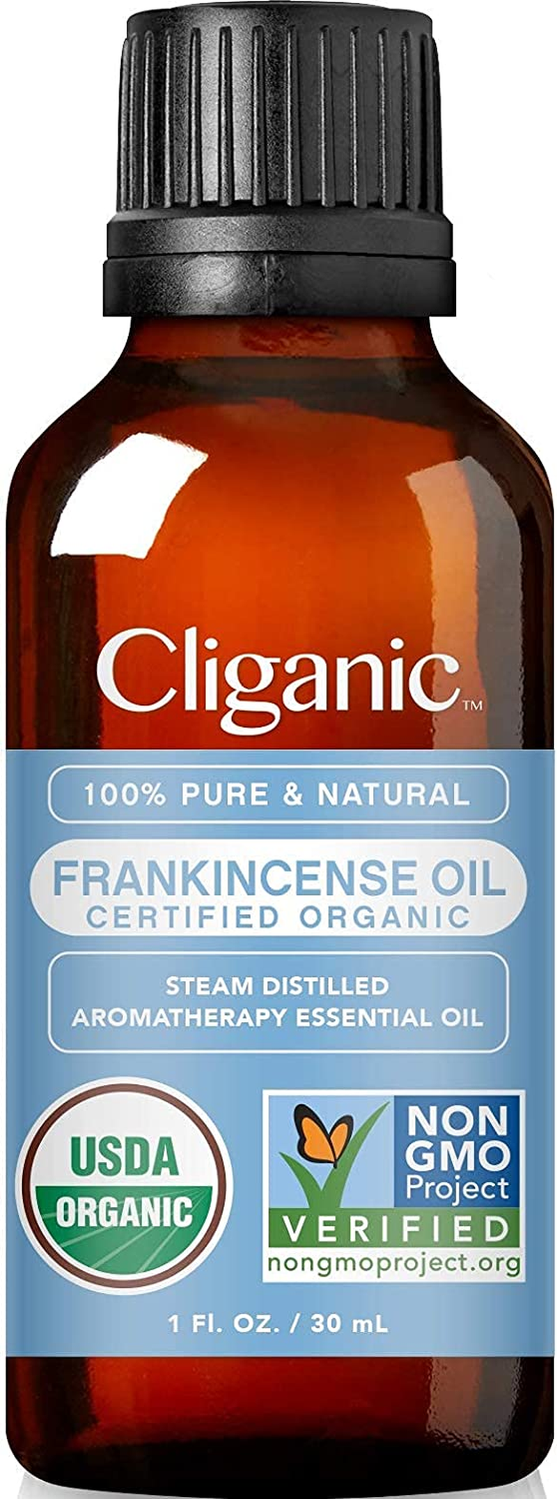 USDA Organic Frankincense Essential Oil, 1Oz - Boswellia Serrata, 100% Pure Natu image 0