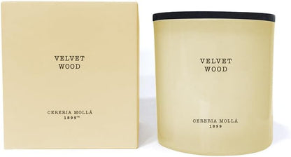 Cereria Molla Velvet Wood XL Scented Candle in Glass image 1
